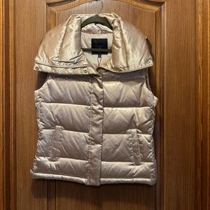 Light Gold Talbots puffer vest